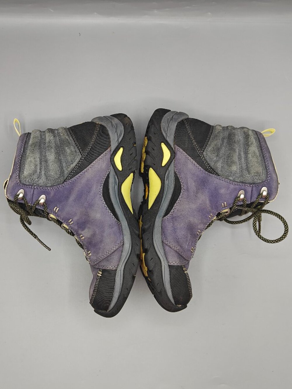 Ahnu Montara High Waterproof Women's Size 7.5 Vibram Hiking Boots Purple - Picture 7 of 12